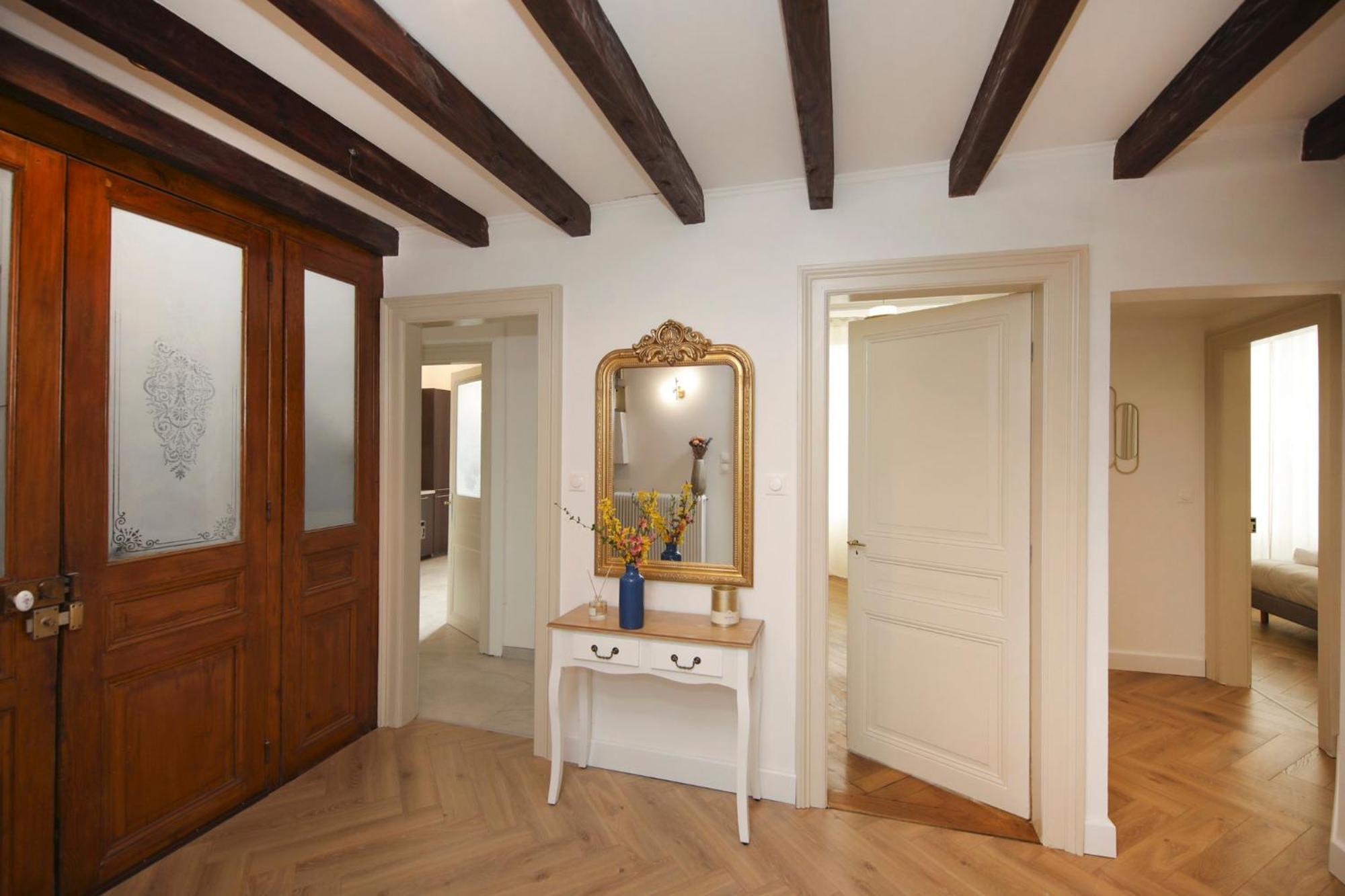 Le Lynx Haussmanien Confort, Climatise Avec Parking Prive, A Deux Pas Du Centre Appartement Colmar